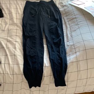 Navy blue lululemon joggers